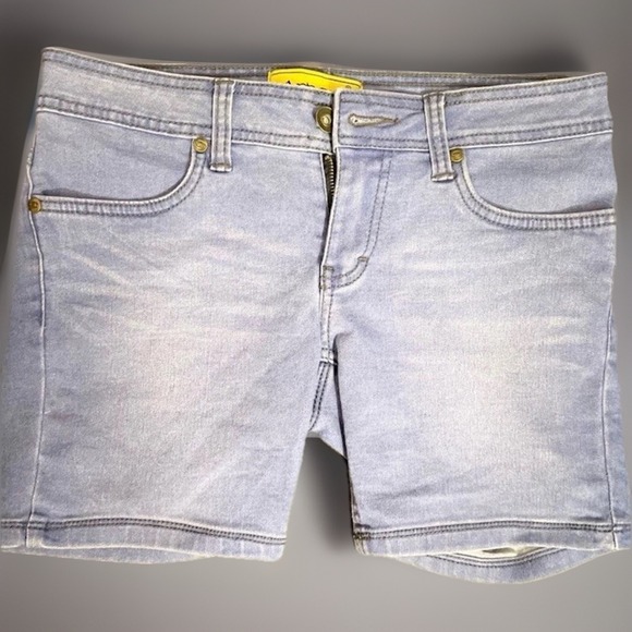 Amani Pants - Y2K Light Denim Shorts Stretch Women's Size W31